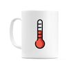 WeDoMugs Thermometer Graphic Icon Ceramic 11oz Coffee Tea Gift Mug Cup