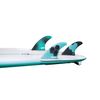 Future Fins AM1 Hexcore Teal/Navy Al Merrick Surfboard Thruster Fin Set