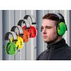 JSP Sonis®3 Extra Visibility Adjustable Ear Defenders - 37dB SNR - Extra Visibility Red (AEB040-0B1-E00)