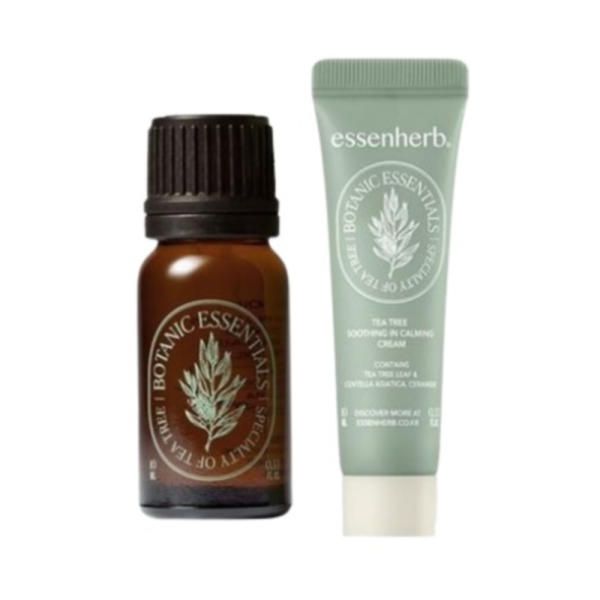 Essenherb Tea Tree 100 Oil 10ml + Cream 10ml + Cotton Swab 50P