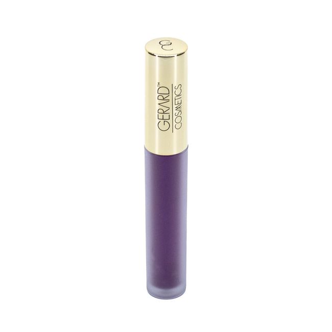 GERARD COSMETICS Metal Matte Liquid Lipstick GRAPE CRUSH .059oz - Imperfect Box