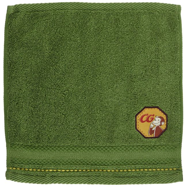 Marushin Mini Towel, Curious George, Green George, 4765015600