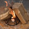 Crocus Collection 24cm Fire Starter Dome Quick and Easy Fire Lighter Tool for Braziers Fire Pits
