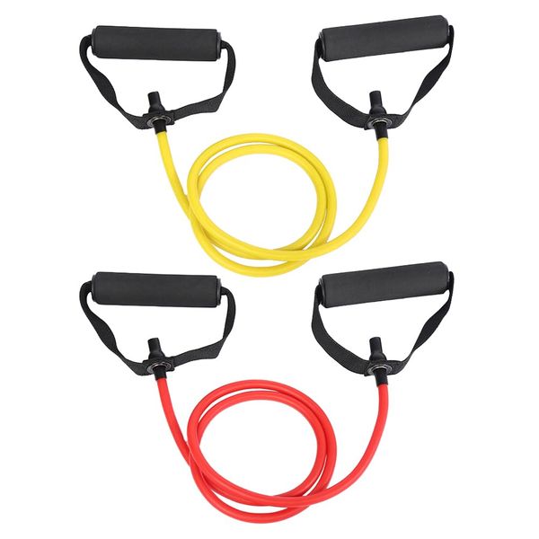 Toddmomy 2pcs Fitness resitance Band Stretch Band Exercise sit-up Rope Workout Bands Adjustable Exercise Resistance Bands arm Leg Exercise Rope Work Out Band Elastic up Yoga Chest Expander