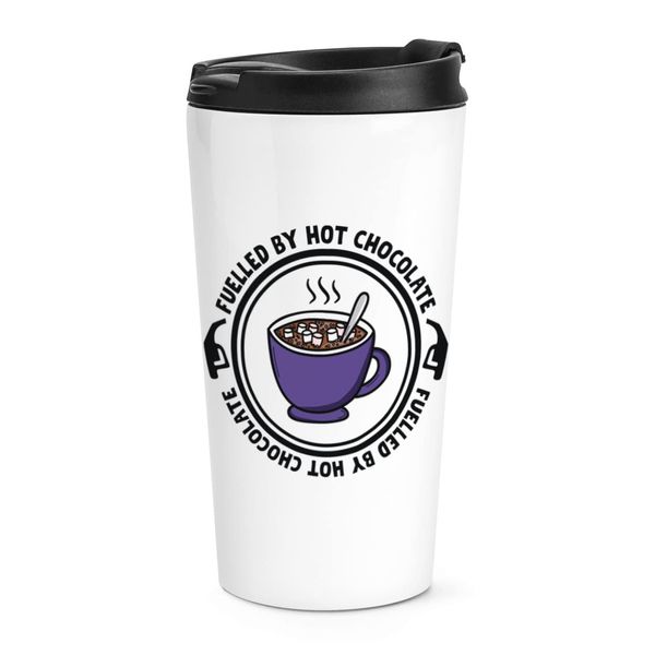 Fuelled by Hot Chocolate Travel Mug Cup
