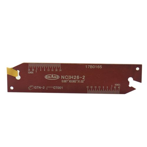 SHARS NCIH-26-2-PS Positive Stop Adjustable Blade for Self-Lock Cut-Off GTN Inserts 404-0379 !]