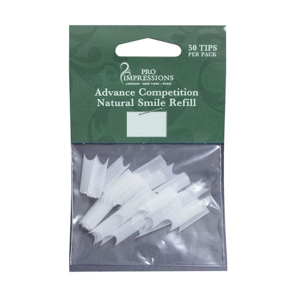 Advance Natural Competition Smile Nail Tips Proimpressions (SIZE 2)