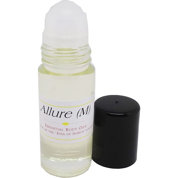 Allure - Type C For Men Scented Body Oil Fragrance [Roll-On - Light Gold - 1 oz.] - ID#23701