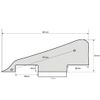 Guitar Anatomy Les Paul Pickguard Scratch Plate - Transparent