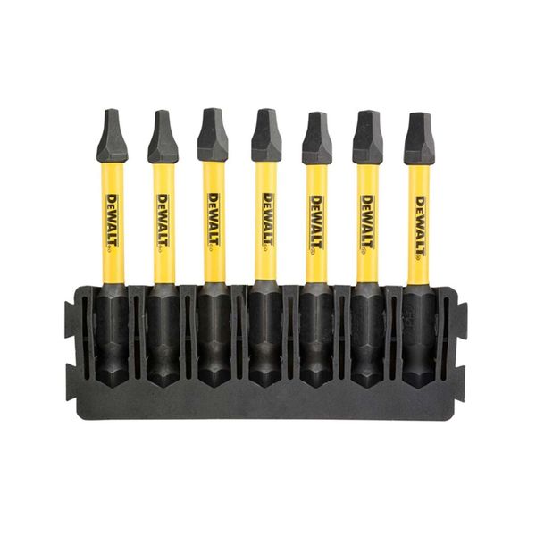 DeWalt 7 Piece FlexTorq Square Screwdriver Bit Bar Set