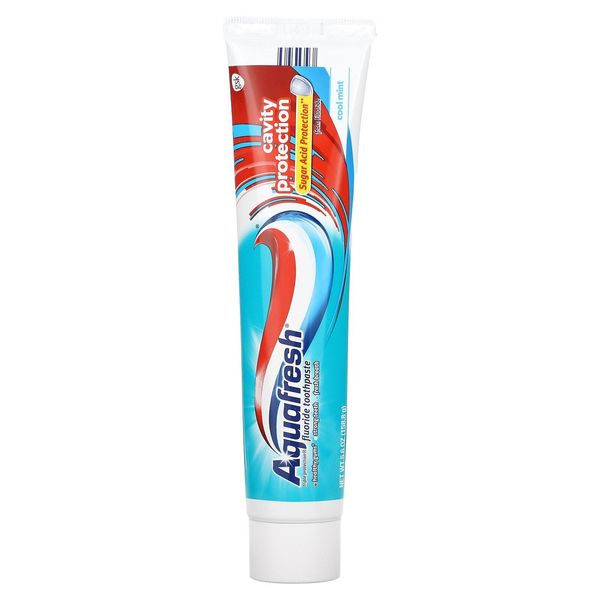 Triple Protection Fluoride Toothpaste, Cavity Protection, Cool Mint, 5.6 oz