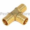 (25) 3/4" PEX Tees - Brass Crimp Fittings