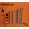 Glass/Title Drill Bits 4 Pack Assorted  Carbide Tip 16911M Brand New 