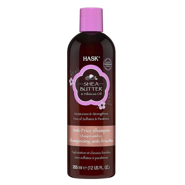 Hask Shea Butter & Hibiscus Oil Anti-Frizz (Pack of 2)