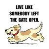 CafePress Dog Gate Open 20 oz Ceramic Coffee Mega Mug