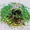 12 Colors Boxes Set Color Shifting Chunky Mixes Glitter Sequins for Festival Rave Beauty Makeup Face Body Nail Craft Art Decoration BSL (12 Colors Set)