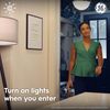 GE CYNC Wire-Free Smart Motion Sensor, Battery-Powered, Programmable Motion Sensor With Ambient Light Detection and Bluetooth Support