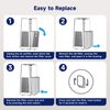 Original H13 True HEPA Filter Replacement For MS601 Air Purifier