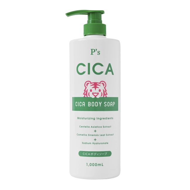 Peas CICA Body Soap, 33.8 fl oz (1,000 ml)