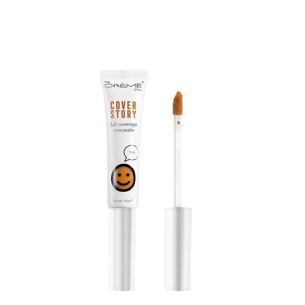 The Crème Shop | "Cover Story" Full Coverage Face Concealer (Tan)