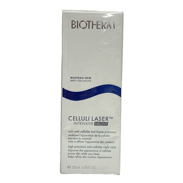Biotherm Celluli Laser Intensive Night (200mL / 6.76oz) NEW Sealed As seen Pics