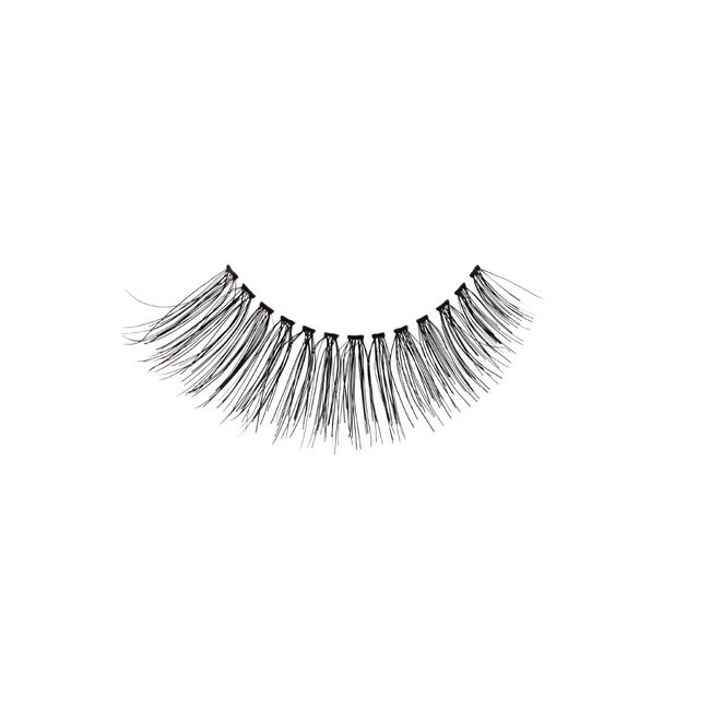 Amorus 12 Pairs Multipack #218 False Eyelashes Dozen Set 100% Natural Hair Black Handmade Comfortable Reusable Fake Lashes Pack