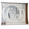 JCS Adjustable Flip Down Roll Control System, 1 Pair, White (Fits: All Tank Sizes)