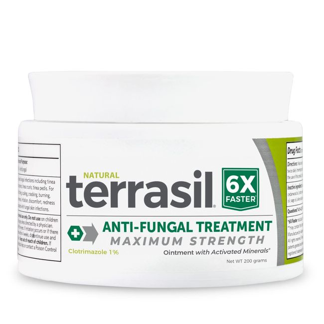 Terrasil Antifungal Treatment Max 200gm - 6X Faster Healing, Natural, Soothing, OTC-Registered Ointment for Fungal Infections