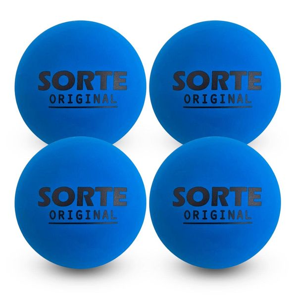 Fresco Ball Set of 4 Balls [SORTE ORIGINAL] Blue, Diameter 2.2 inches (5.5 cm), 1.8 oz (52 g) per piece