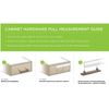 Franklin Brass Cabinet Pull, Warm Chestnut, 3 in (76mm) Drawer Handle, 10 Pack, P29521K-WCN-B