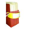 Tabbies File Pocket Handles, 9.63 X 2, Yellow/White, 4/Sheet, 12 Sheets/Pack