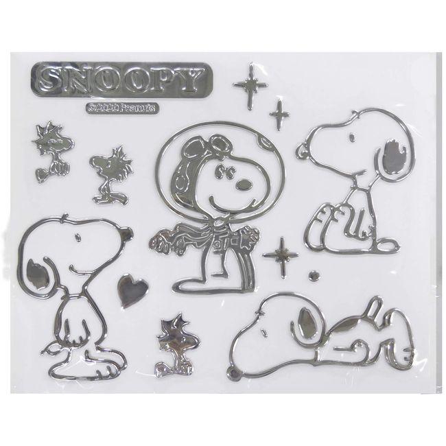 Meiho Snoopy Pose Emblem Sticker Large Size SN206