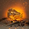 Disco Ball Pear Wedding Decor - Silver Pear-Shaped Centerpiece