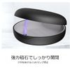 Mouthpiece Case, Black, Invisaline Case, Retainer Case, Portable Denture Case