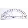 hand2mind Clear, Plastic, Student Math Protractor Set for Classroom (Pack of 100)