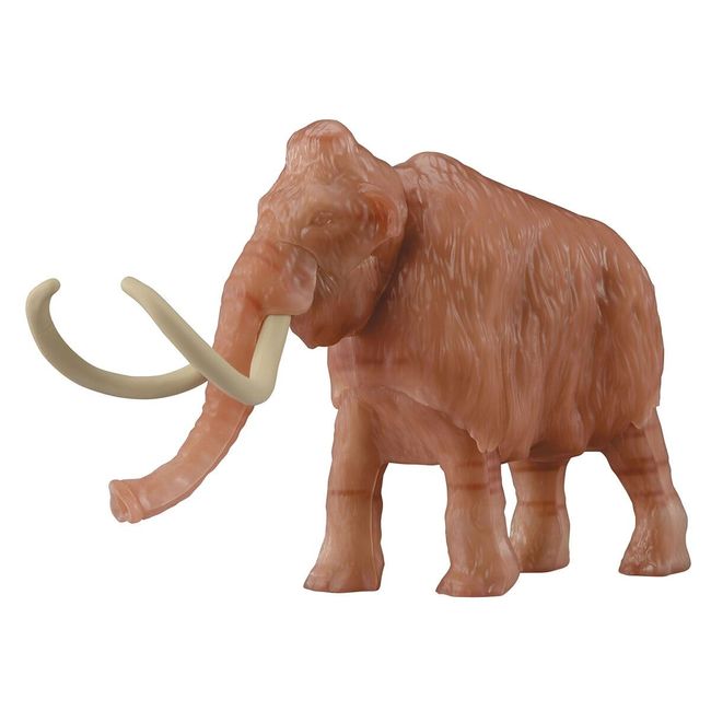 BANDAI SPIRITS Exploring Lab Nature Mammoth Color Coded Plastic Model