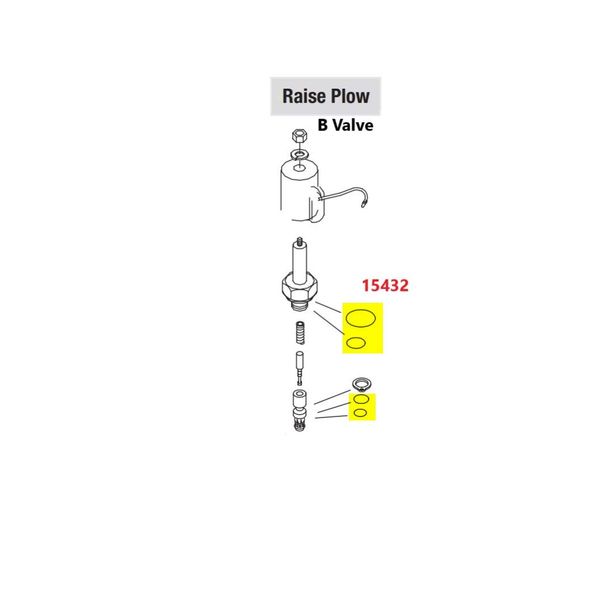 Professional Parts Warehouse (B) Valve Seal Kit E Series Pump 15432