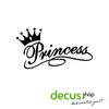 Decus Princess Crown Sticker OEM JDM Style Sticker