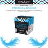 Staino Interdental Brush Refills, Large Cylindrical, 72 Brushes/36 Units Per Box