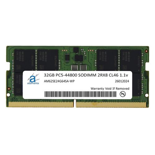 Adamanta 32GB (1x32GB) Compatible for ASUS Vivobook Pro 16X OLED K6604 Laptop DDR5 5600MHz PC5-44800 SODIMM 2Rx8 CL46 1.1v Notebook Memory Module Upgrade RAM