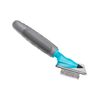 Masterclip Flat Head Hard Pin Slicker Brush - Suitable For Grooming Medium Sized Dogs & Pets (MEDIUM)
