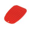 F FIERCE CYCLE 2pcs Motorcycle Kickstand Pad Stand Side Stand Extension Pad Red