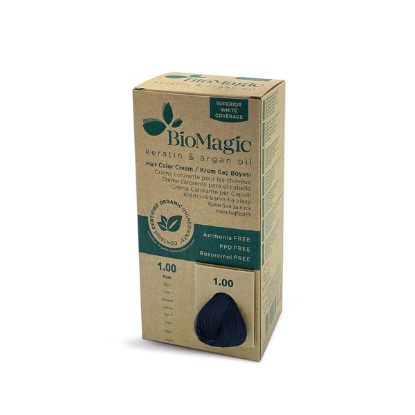 BIOMAGIC Hair Colour – 1/00 Black