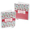 Personalized Santa and Presents 3-Ring Binder - 1 inch