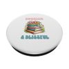 Bookish & Blissful - Fun Gift Idea For Booktroverts PopSockets Adhesive PopGrip