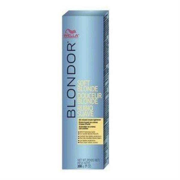 Blondor Soft Blonde Hair Lightening Cream 7 oz by Wella