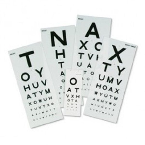 Keeler 2204-P-7617 Snellen Test Type Panel, HAL Indirect