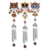 Carson Wind Chimes, Wireworks,Chrome Owls Chimes,Assorted 3,28.75"L x 5.25"W