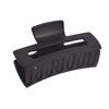 Bellefixe Premium Designer Jaw Clips (8.5cm, Matte Black)