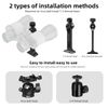 ARNARKOK Binocular Tripod Mount 1/4 Inch Threading Mount, Solid Metal Binocular Tripod Adapter, Binocular Accessories